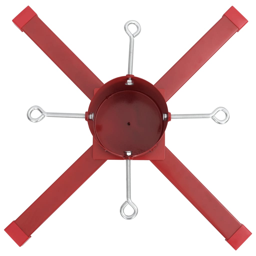 Kerstboomstandaard 61x61x15,5 cm rood is nu te koop bij PeponiXL, paradijselijk wonen!