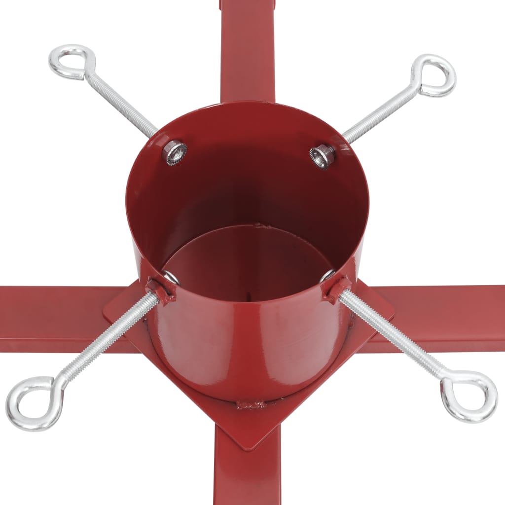 Kerstboomstandaard 61x61x15,5 cm rood is nu te koop bij PeponiXL, paradijselijk wonen!