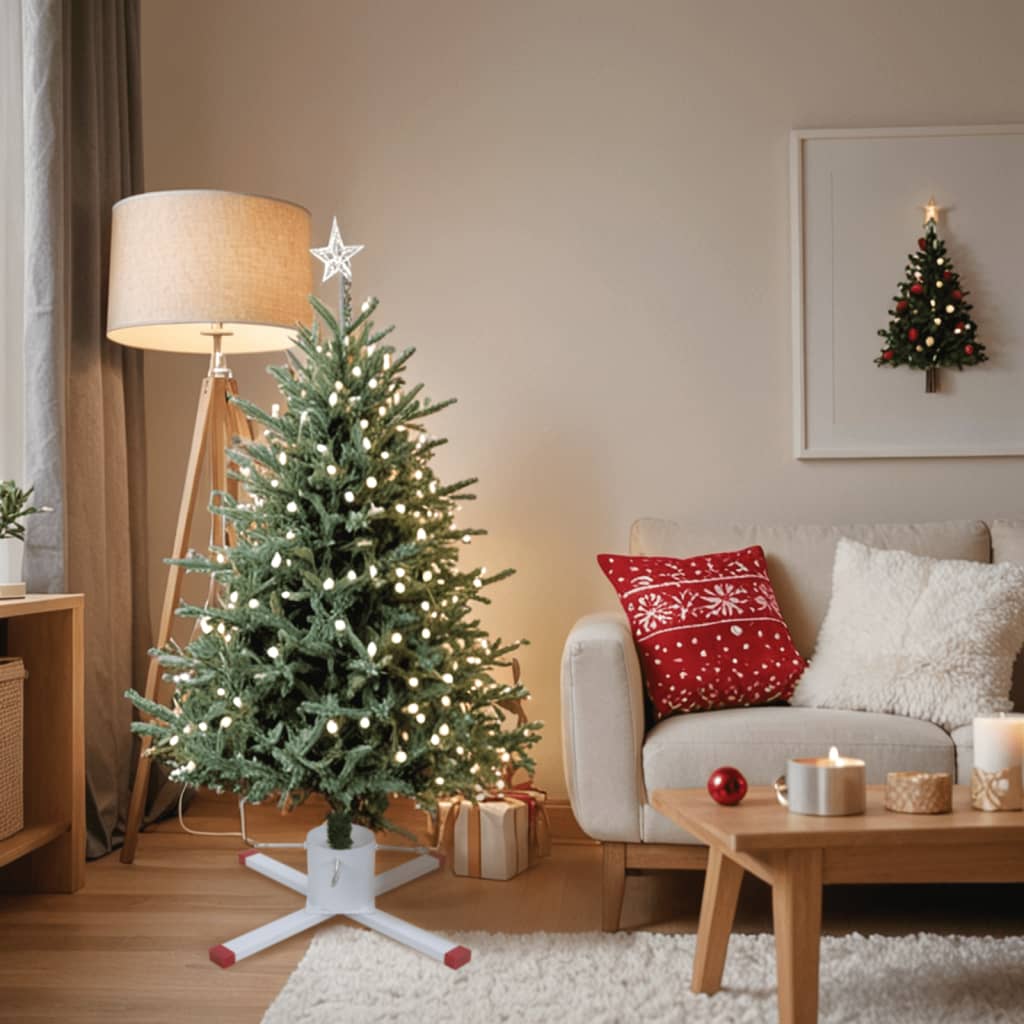 Kerstboomstandaard 61x61x15,5 cm wit is nu te koop bij PeponiXL, paradijselijk wonen!