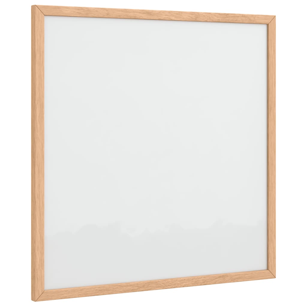 Magnetisch whiteboard met massief grenenhouten frame 40x40 cm is nu te koop bij PeponiXL, paradijselijk wonen!