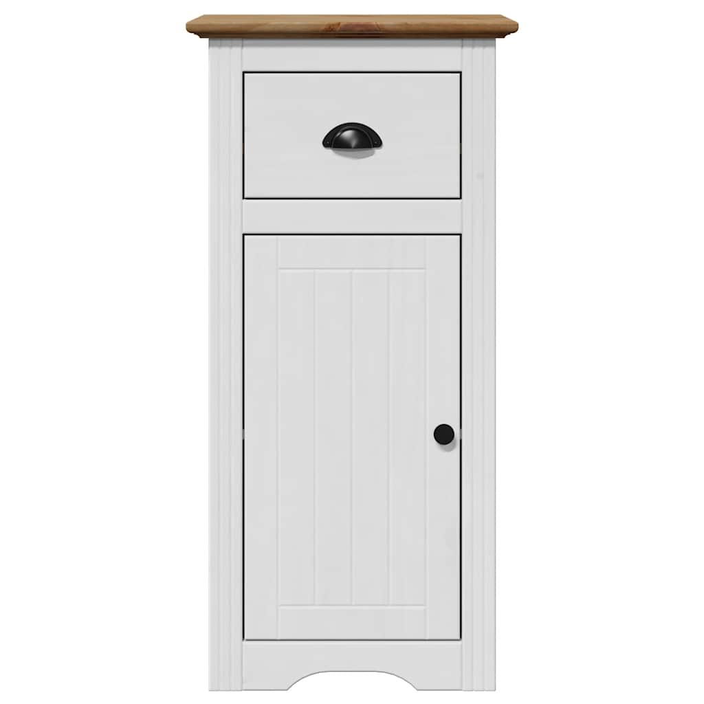 Badkamerkast BODO 44x30x90 cm wit en bruin is nu te koop bij PeponiXL, paradijselijk wonen!