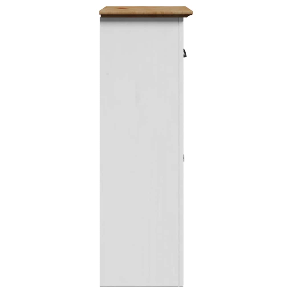 Badkamerkast BODO 44x30x90 cm wit en bruin is nu te koop bij PeponiXL, paradijselijk wonen!