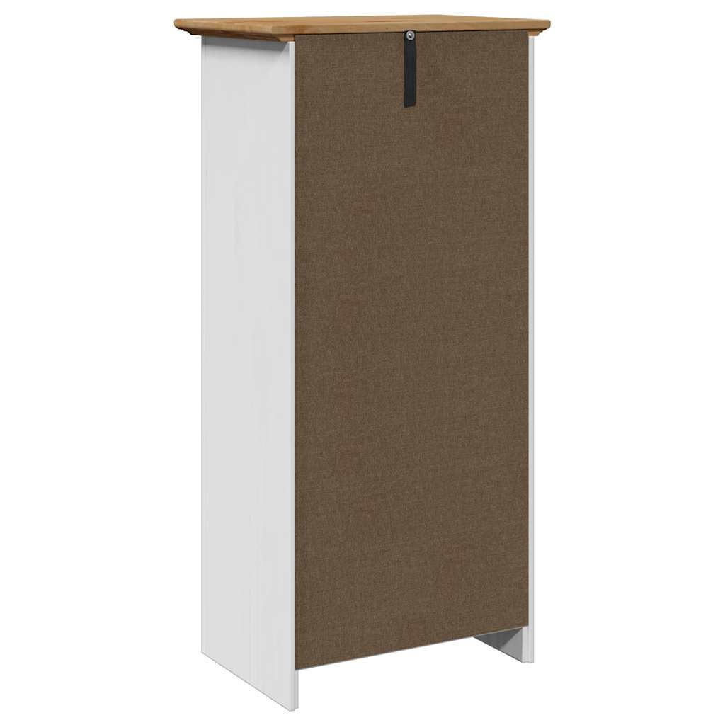 Badkamerkast BODO 44x30x90 cm wit en bruin is nu te koop bij PeponiXL, paradijselijk wonen!