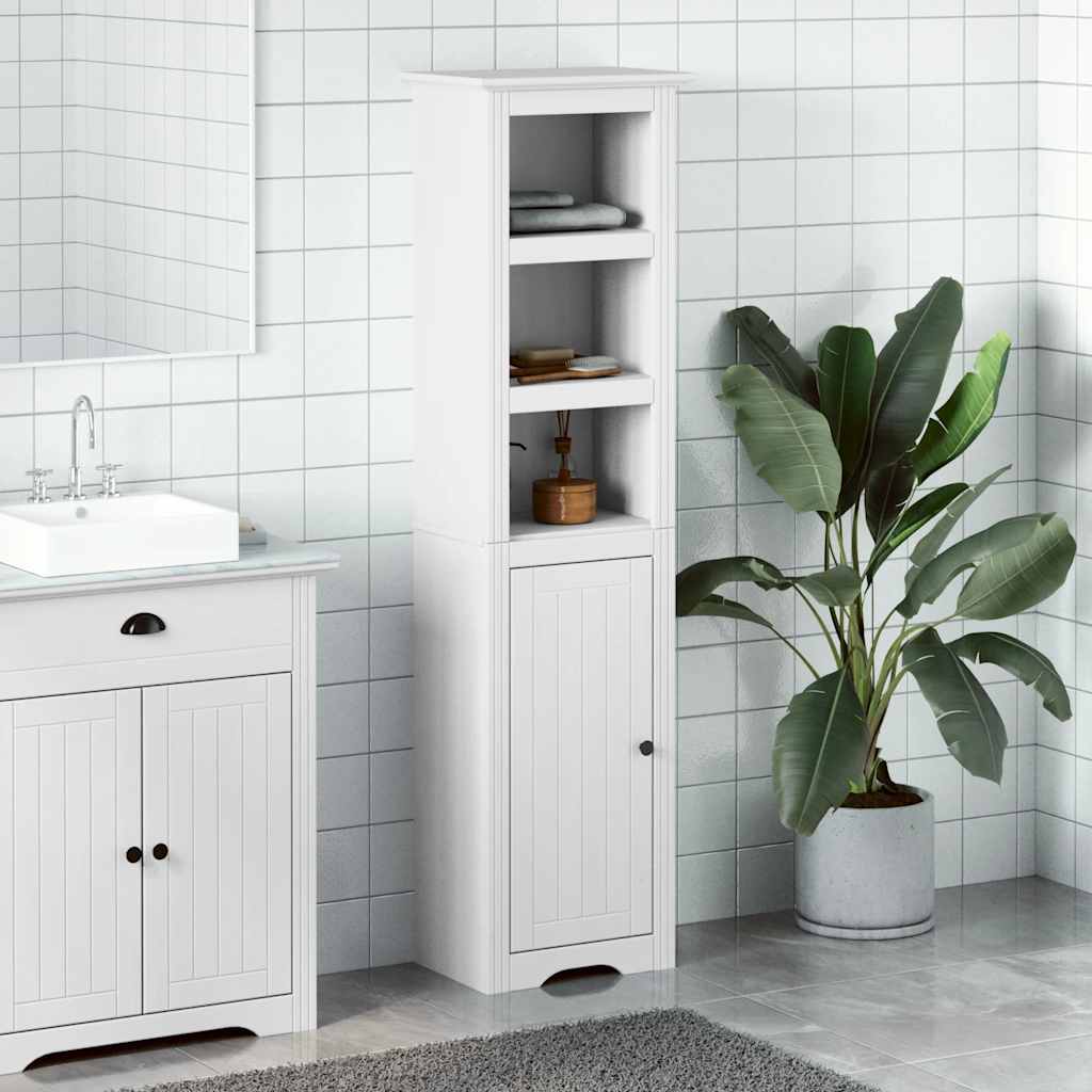 Badkamerkast BODO 44x30x160 cm wit is nu te koop bij PeponiXL, paradijselijk wonen!