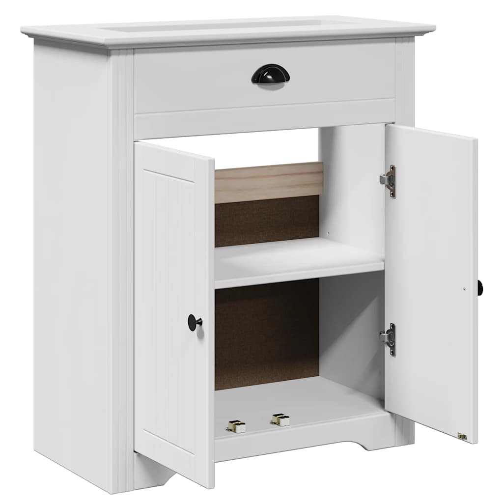 Wastafelkast BODO 70x35x80 cm wit is nu te koop bij PeponiXL, paradijselijk wonen!