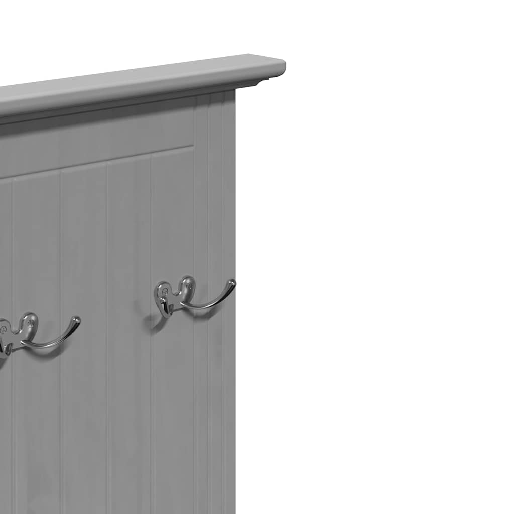 Gangkast met haken BODO 50x40x157 cm grijs is nu te koop bij PeponiXL, paradijselijk wonen!