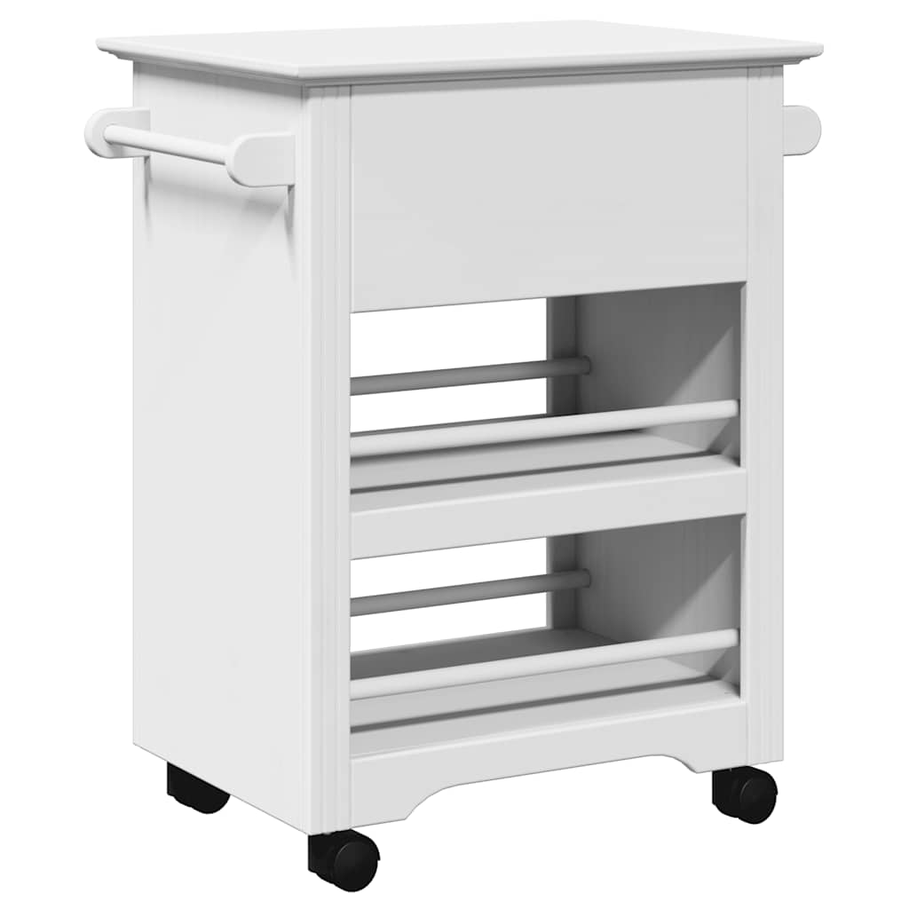 Keukentrolley BODO 67,5x45x80 cm wit is nu te koop bij PeponiXL, paradijselijk wonen!