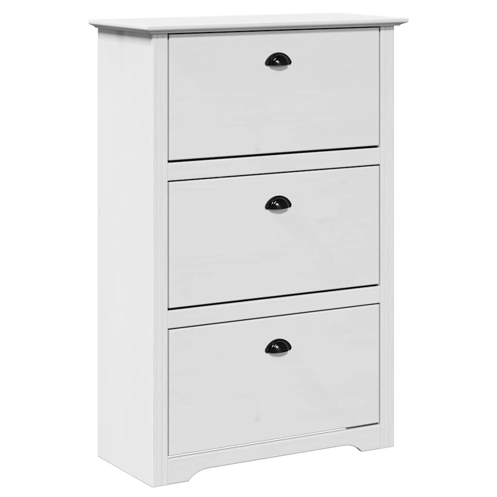 Schoenenrek BODO 80x35x118 cm wit is nu te koop bij PeponiXL, paradijselijk wonen!