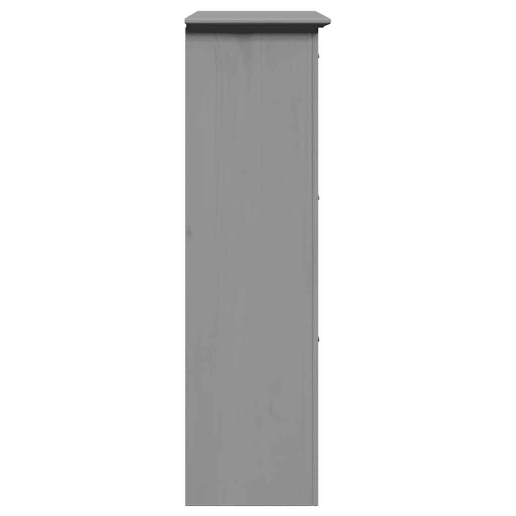 Schoenenrek BODO 80x35x118 cm grijs is nu te koop bij PeponiXL, paradijselijk wonen!