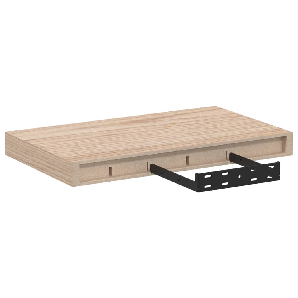Wandschapppen 2 st 40x23,5x4 cm bewerkt hout is nu te koop bij PeponiXL, paradijselijk wonen!