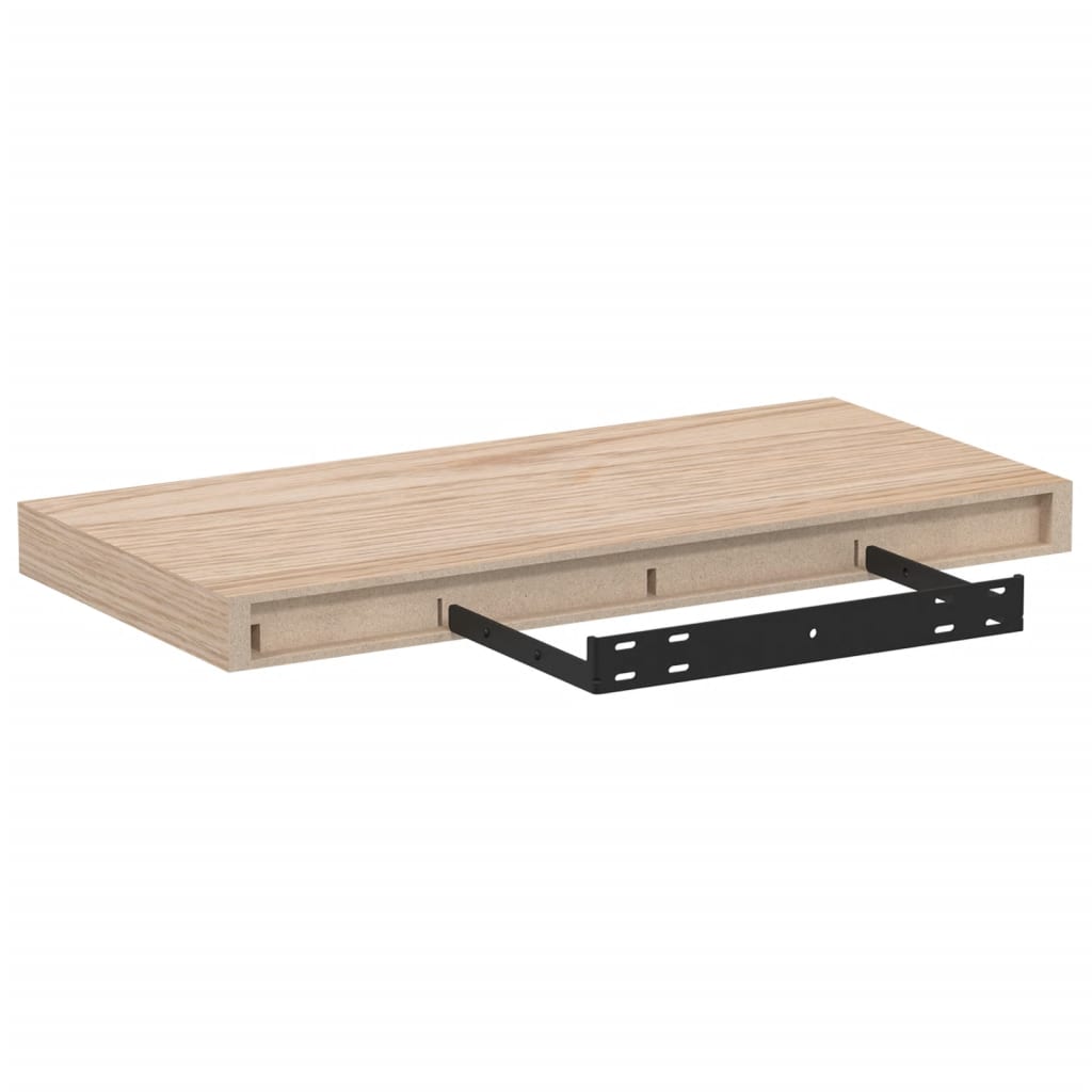 Wandschap 50x23,5x4 cm bewerkt hout is nu te koop bij PeponiXL, paradijselijk wonen!