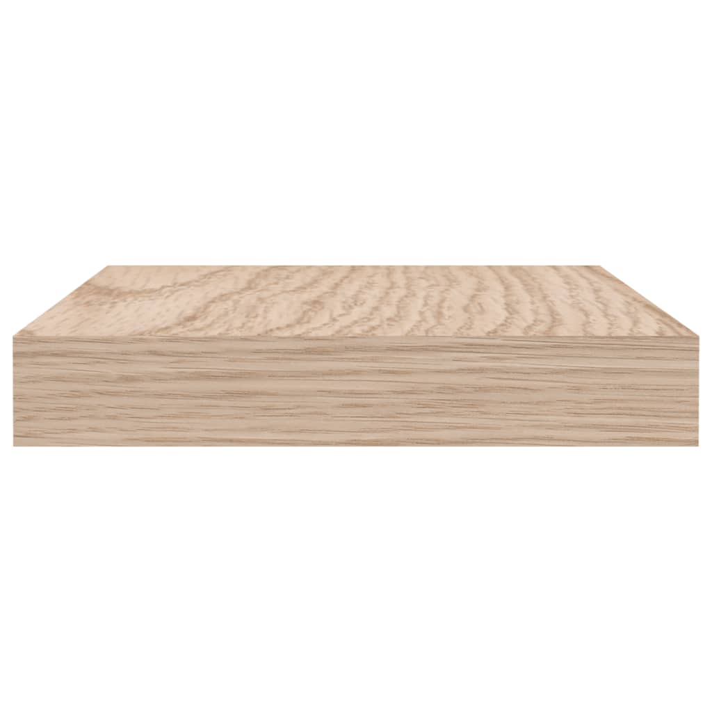 Wandschapppen 2 st 60x23,5x4 cm bewerkt hout