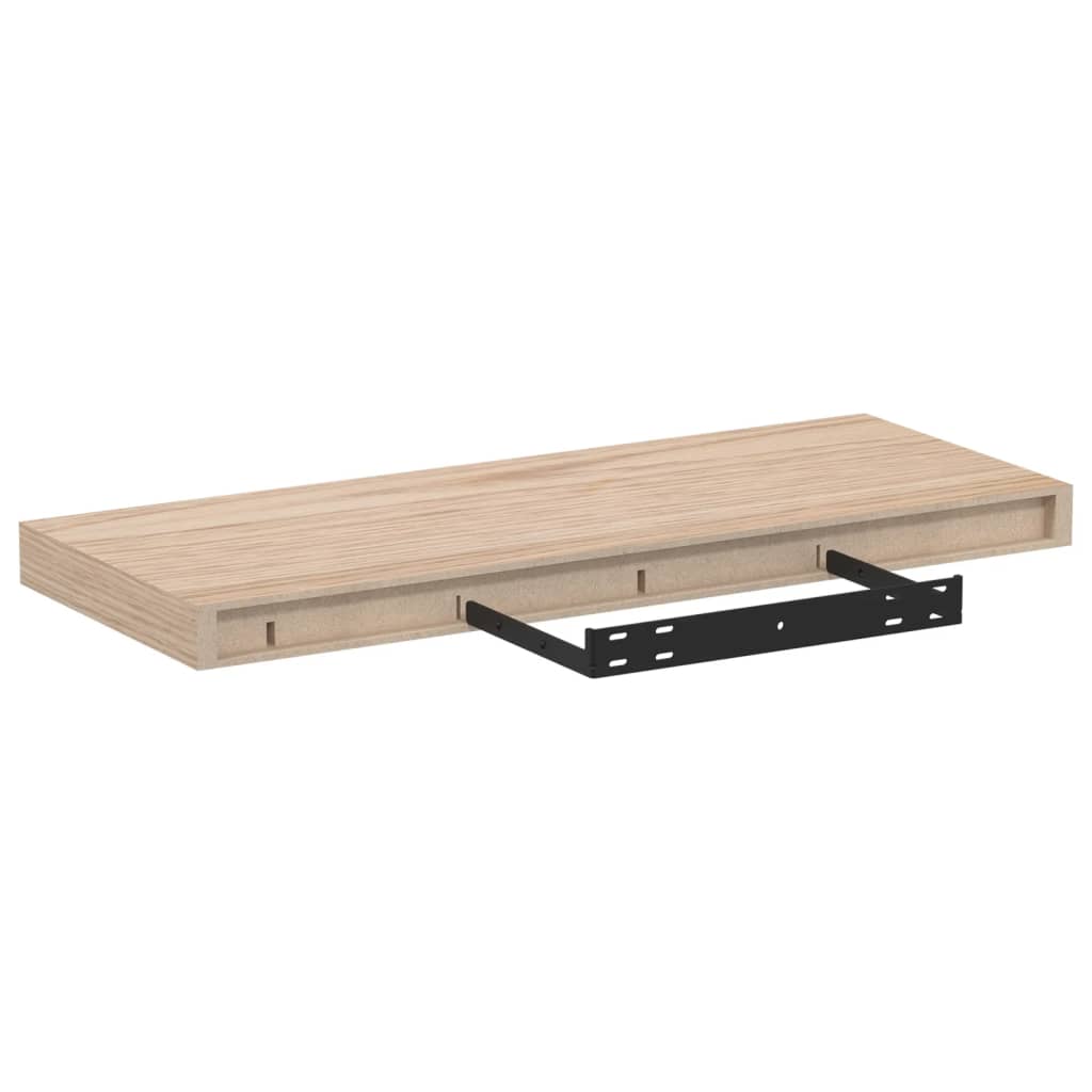Wandschapppen 4 st 60x23,5x4 cm bewerkt hout is nu te koop bij PeponiXL, paradijselijk wonen!