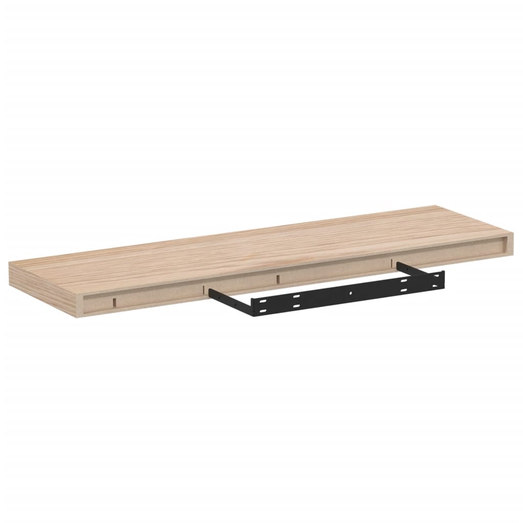 Wandschap 80x23,5x4 cm bewerkt hout is nu te koop bij PeponiXL, paradijselijk wonen!