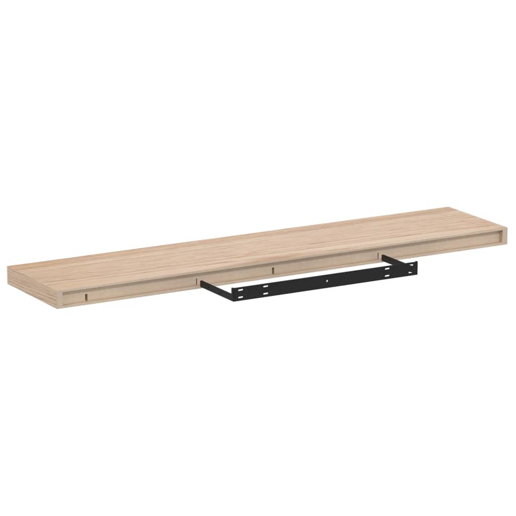 Wandschap 110x23,5x4 cm bewerkt hout is nu te koop bij PeponiXL, paradijselijk wonen!