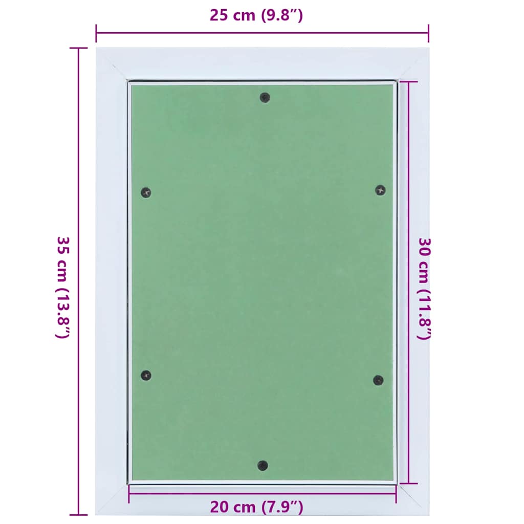 Toegangs paneel Groen en Zilver 25 x 35 cm is nu te koop bij PeponiXL, paradijselijk wonen!