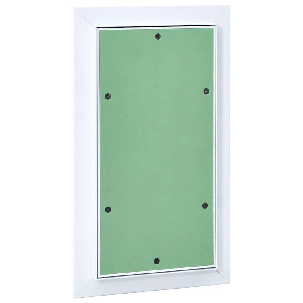 Toegangs paneel Groen en Zilver 25 x 45 cm