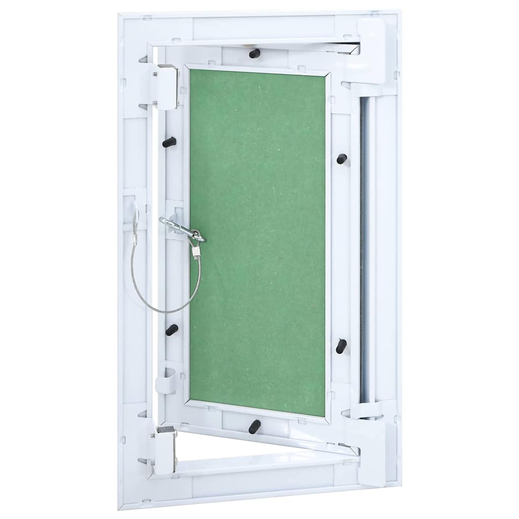 Toegangs paneel Groen en Zilver 25 x 45 cm