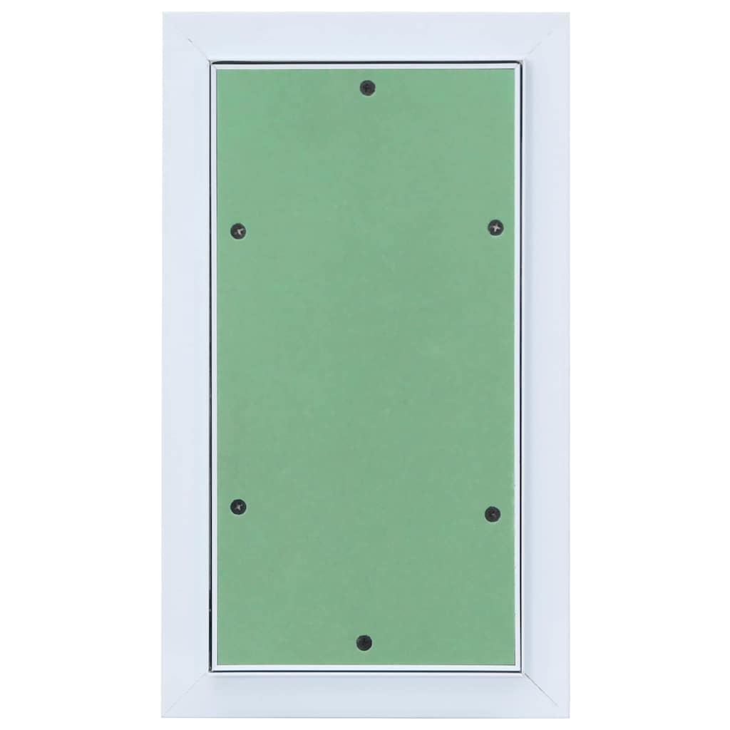 Toegangs paneel Groen en Zilver 25 x 45 cm
