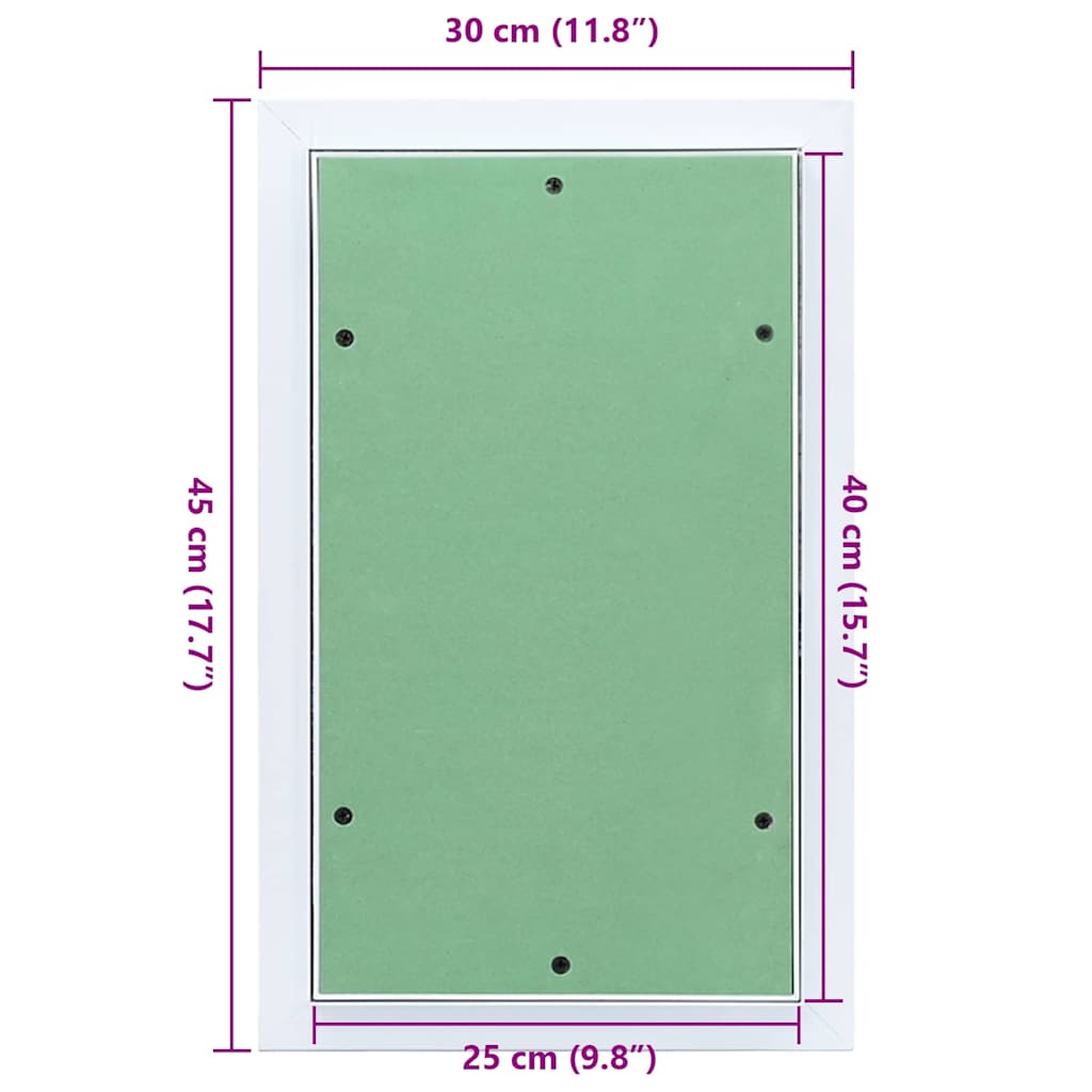 Toegangs paneel Groen en Zilver 30 x 45 cm is nu te koop bij PeponiXL, paradijselijk wonen!