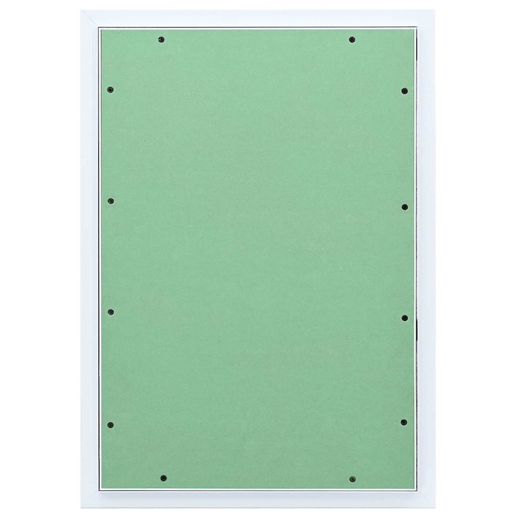 Toegangs paneel Groen en Zilver 55 x 75 cm