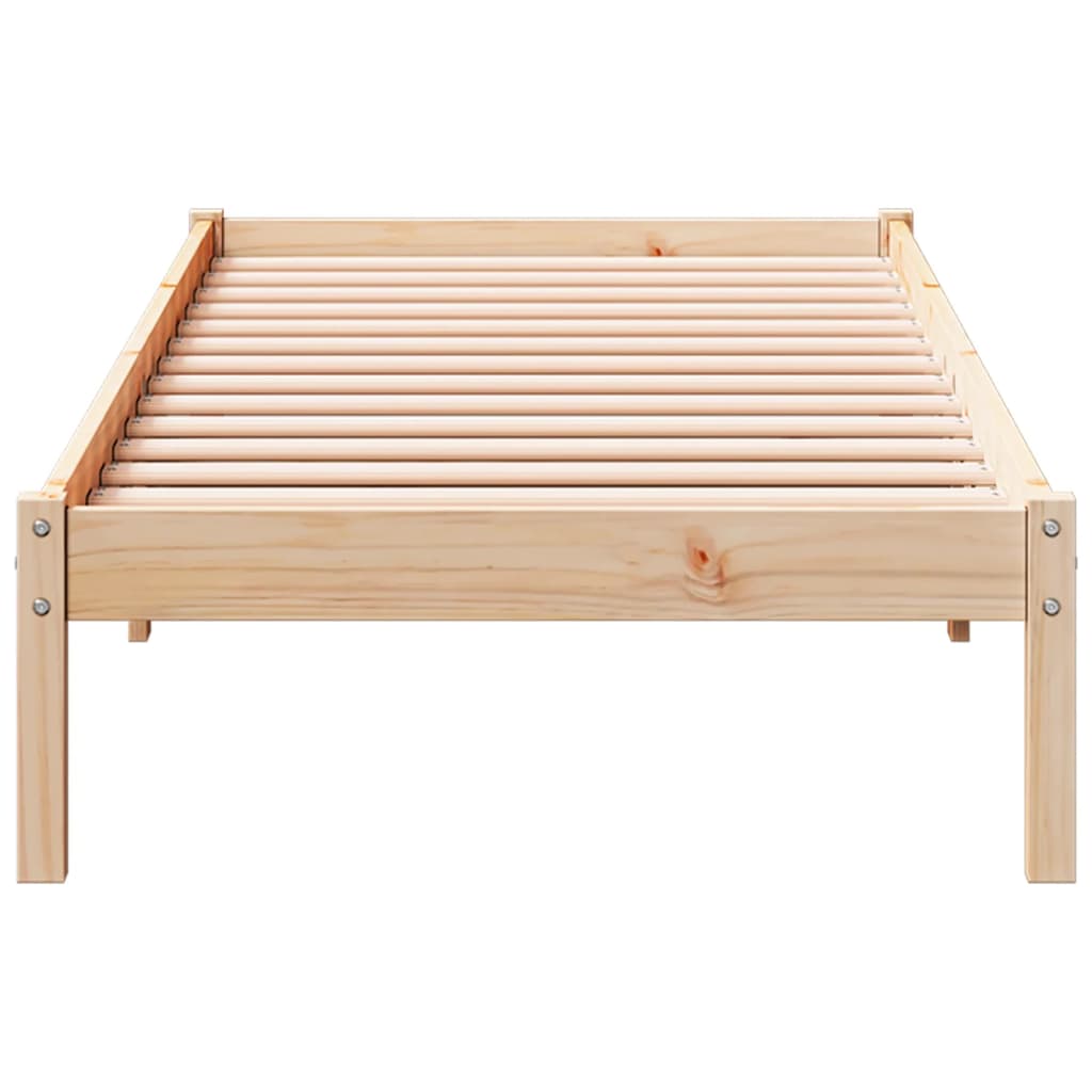 Bedframe extra lang zonder matras massief grenenhout 90x210 cm is nu te koop bij PeponiXL, paradijselijk wonen!