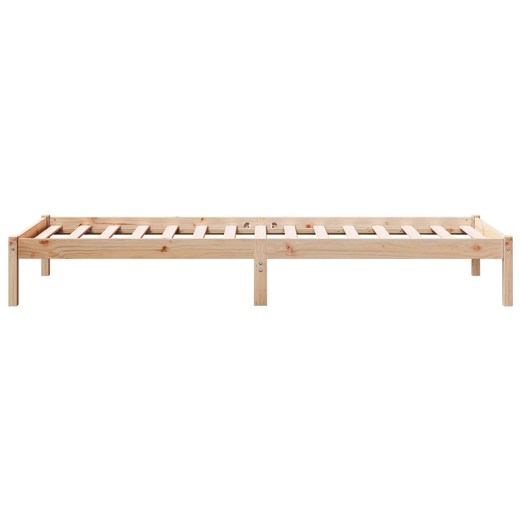 Bedframe extra lang zonder matras massief grenenhout 90x210 cm is nu te koop bij PeponiXL, paradijselijk wonen!