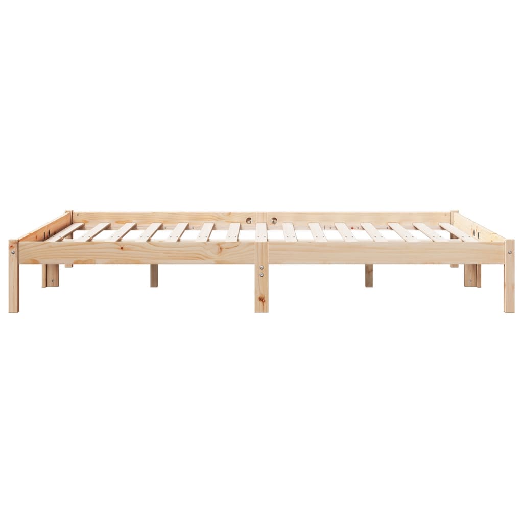 Bedframe extra lang zonder matras massief grenenhout 160x220 cm is nu te koop bij PeponiXL, paradijselijk wonen!