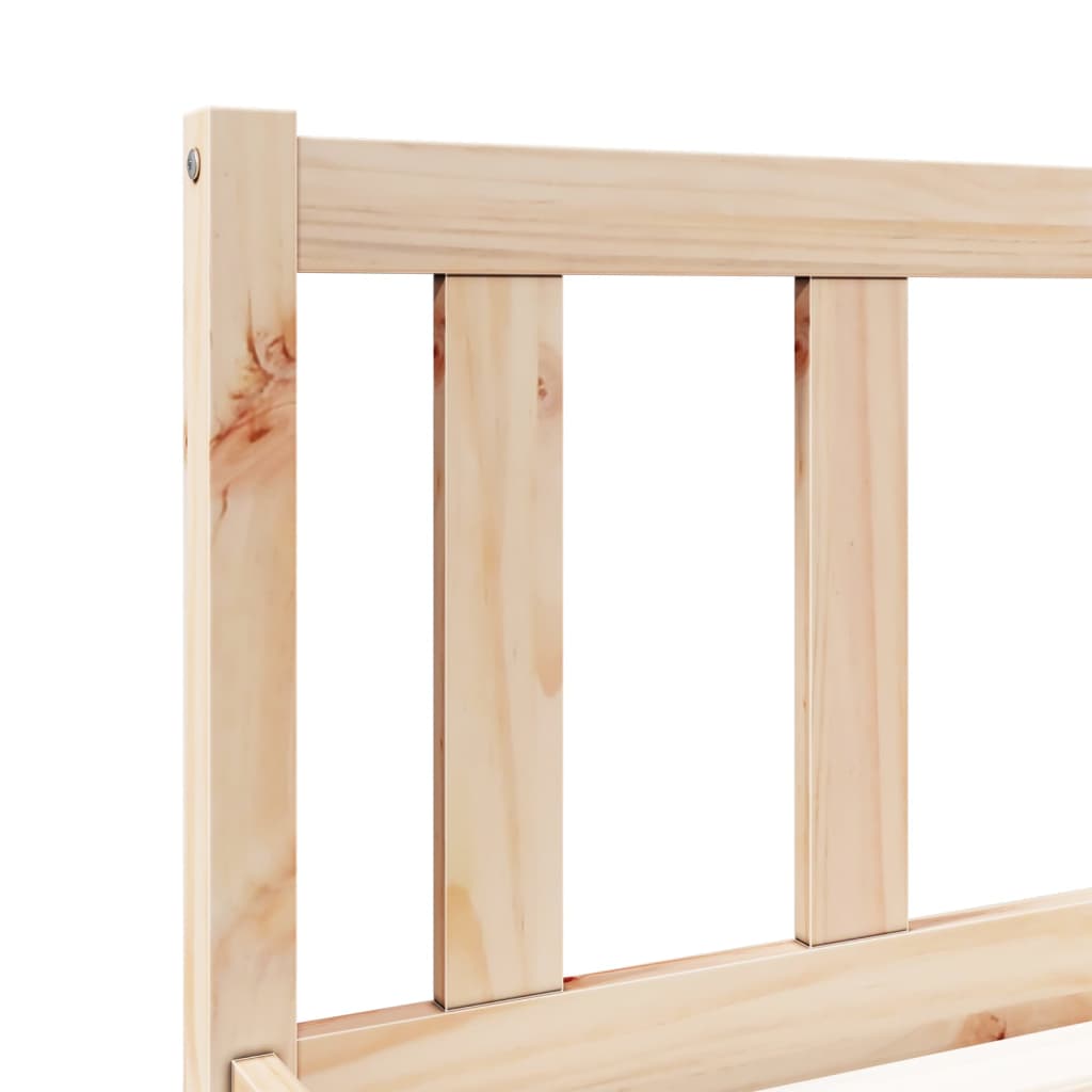Bedframe extra lang zonder matras massief grenenhout 90x210 cm is nu te koop bij PeponiXL, paradijselijk wonen!