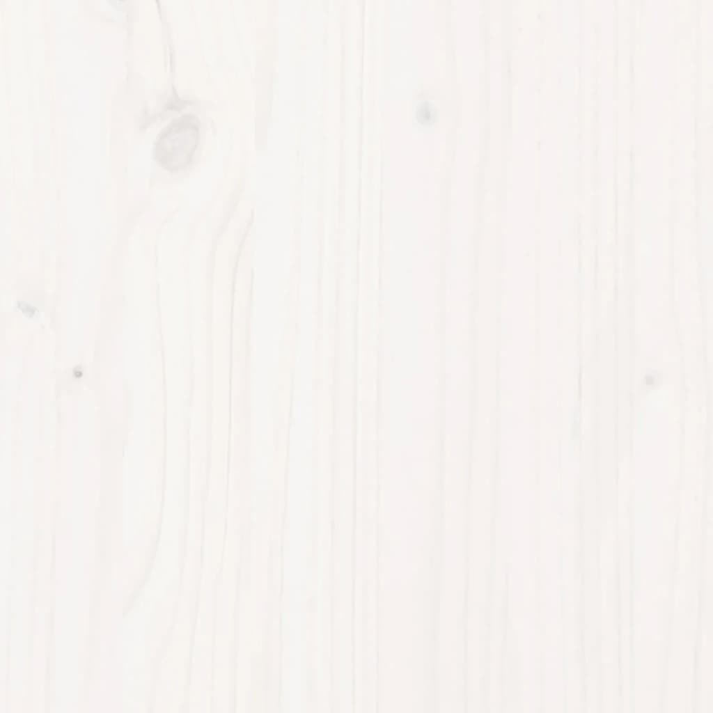 Bedframe extra lang zonder matras grenenhout wit 140x210 cm is nu te koop bij PeponiXL, paradijselijk wonen!