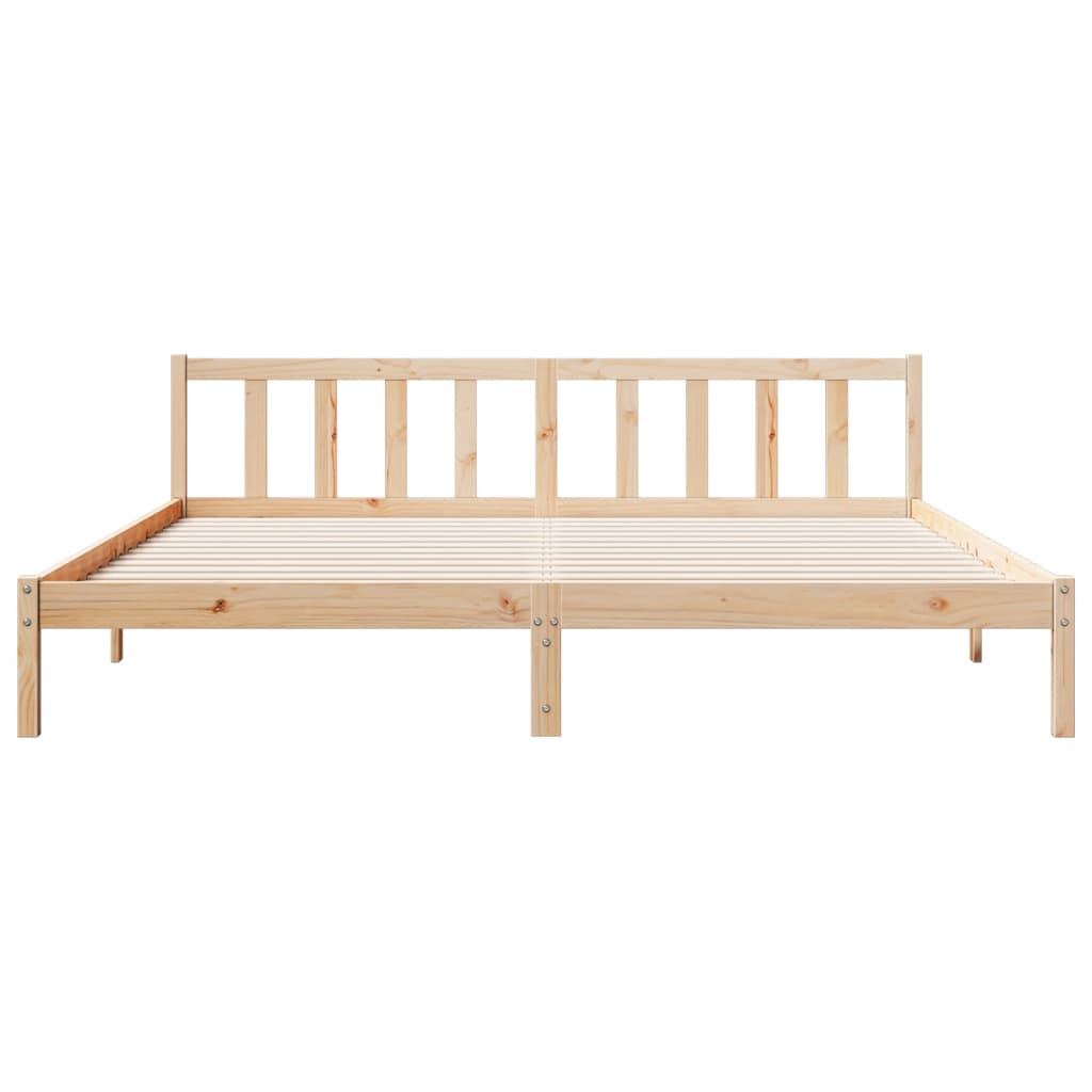 Bedframe extra lang zonder matras massief grenenhout 180x210 cm is nu te koop bij PeponiXL, paradijselijk wonen!