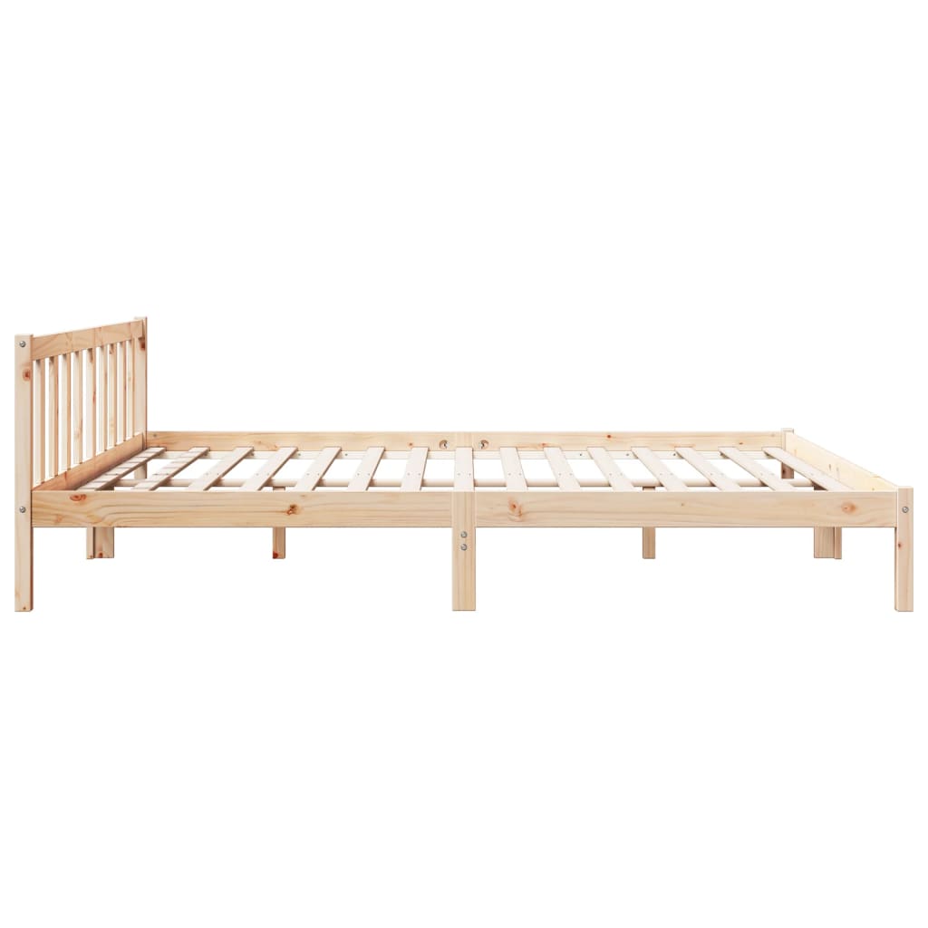 Bedframe extra lang zonder matras massief grenenhout 180x210 cm is nu te koop bij PeponiXL, paradijselijk wonen!