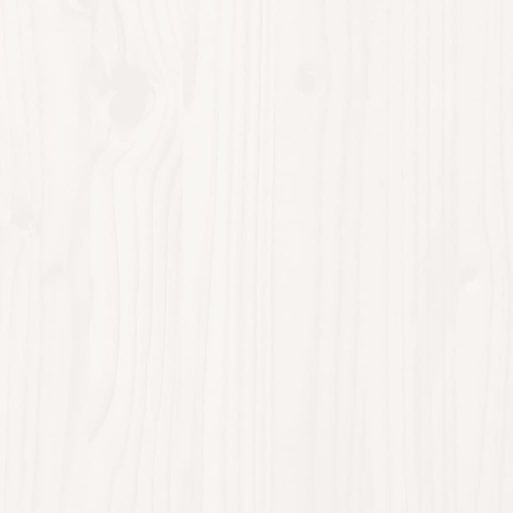 Bedframe extra lang zonder matras grenenhout wit 200x210 cm is nu te koop bij PeponiXL, paradijselijk wonen!