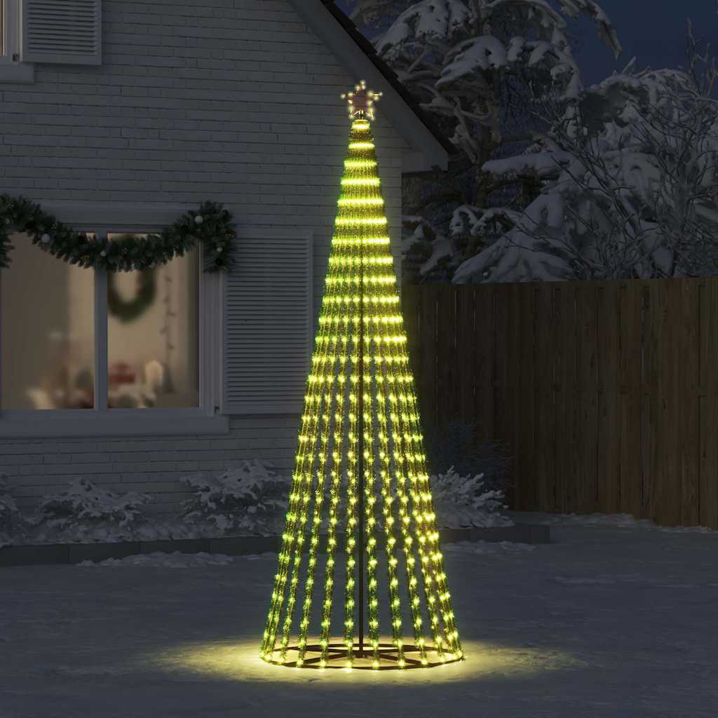 LED-kerstboom 475 LEDs warm wit 247 cm is nu te koop bij PeponiXL, paradijselijk wonen!