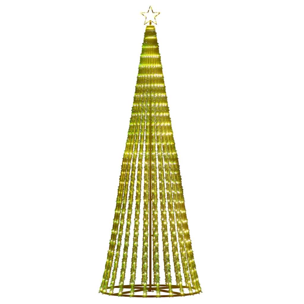 LED-kerstboom 475 LEDs warm wit 247 cm is nu te koop bij PeponiXL, paradijselijk wonen!