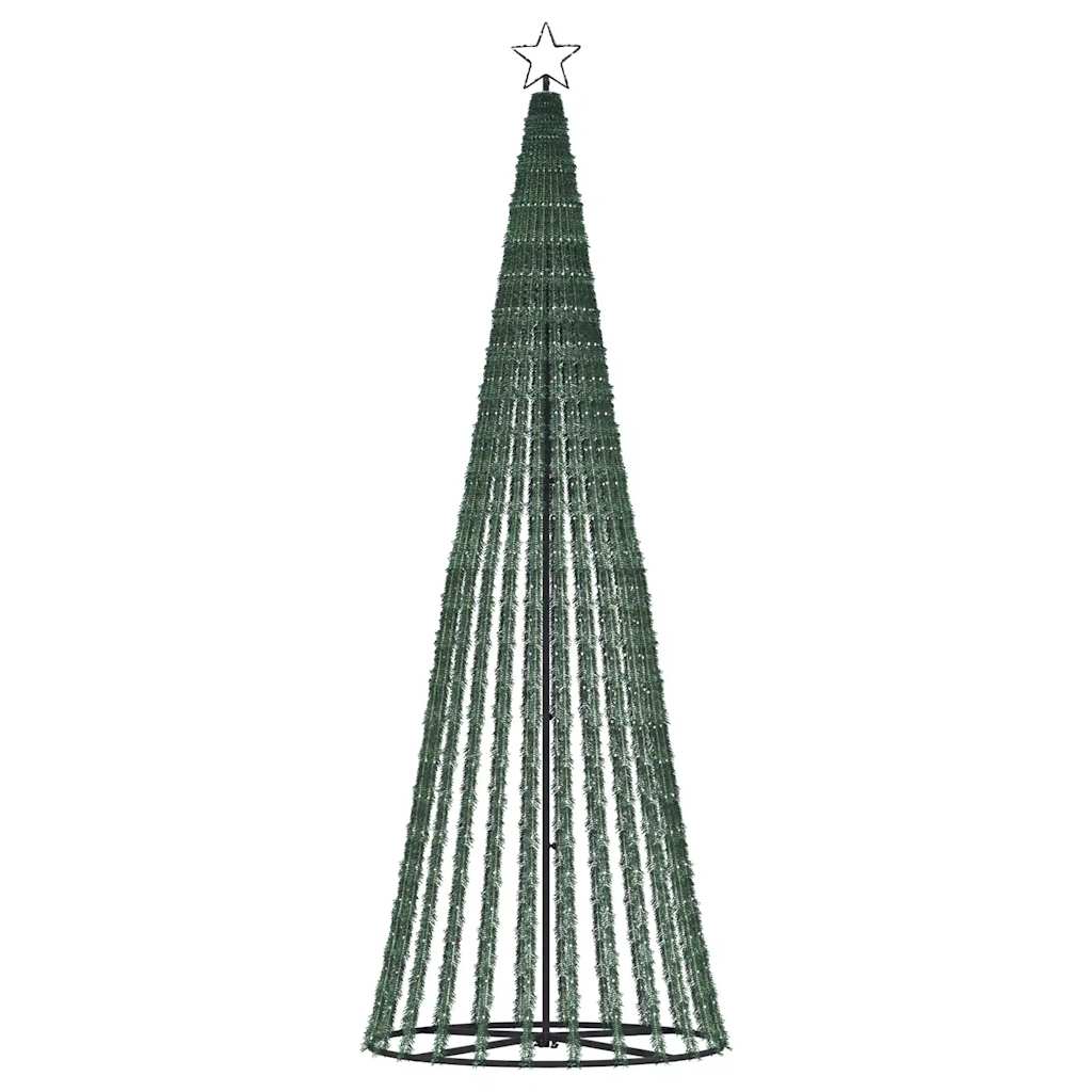 LED-kerstboom 475 LEDs koud wit 247 cm is nu te koop bij PeponiXL, paradijselijk wonen!
