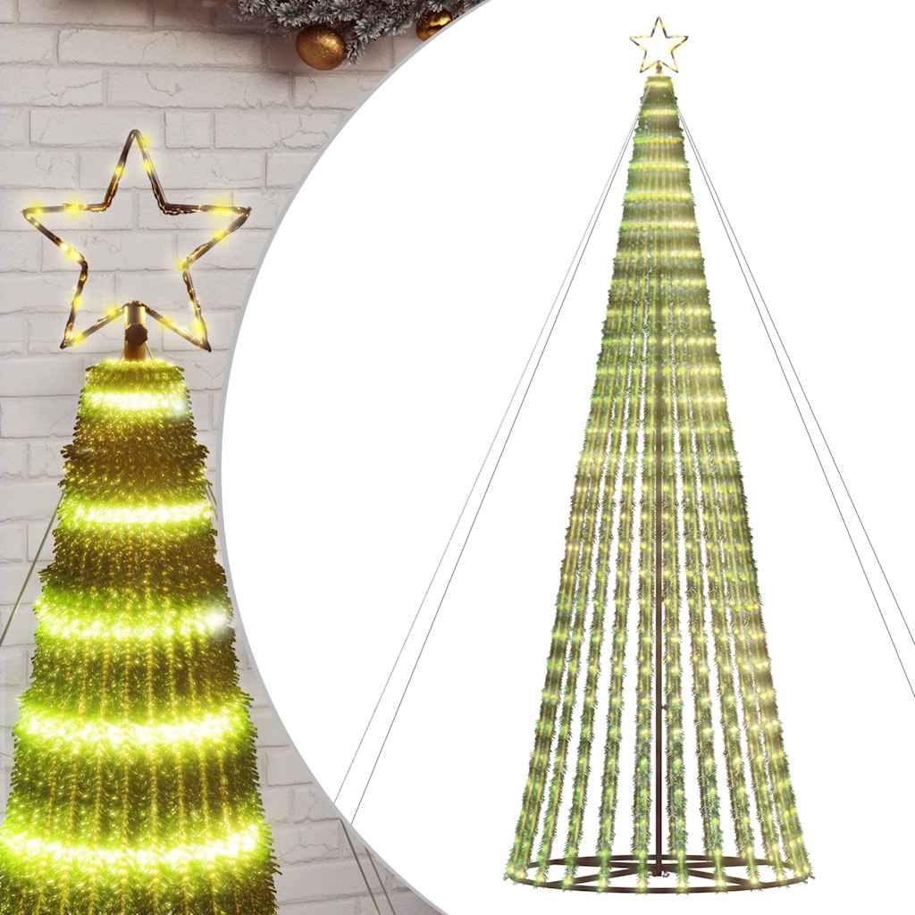LED-kerstboom 1028 LEDs warm wit 403 cm is nu te koop bij PeponiXL, paradijselijk wonen!