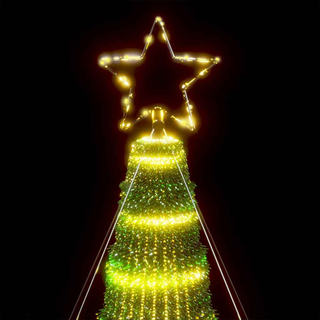 LED-kerstboom 1028 LEDs warm wit 403 cm is nu te koop bij PeponiXL, paradijselijk wonen!