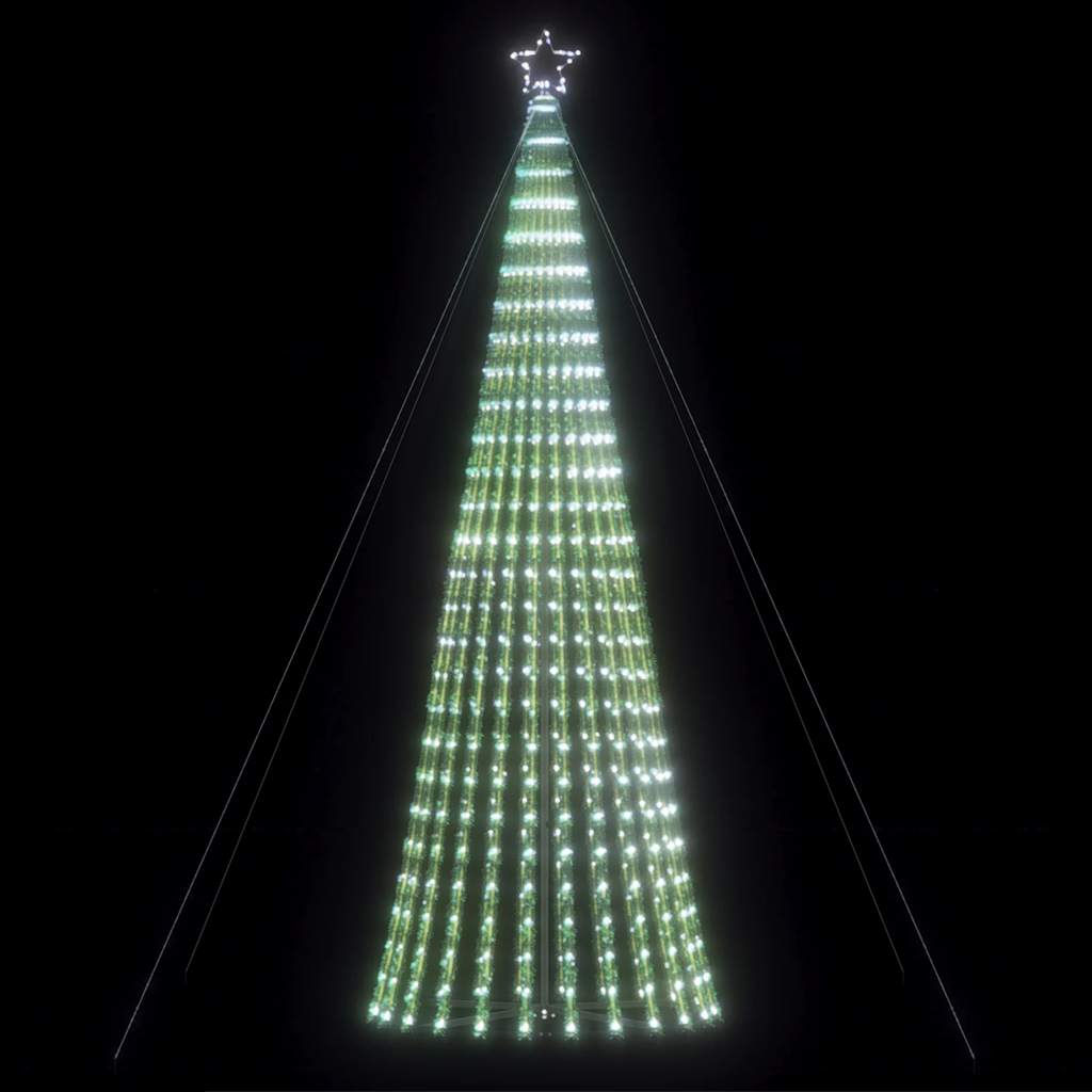 LED-kerstboom 1028 LEDs koud wit 403 cm is nu te koop bij PeponiXL, paradijselijk wonen!
