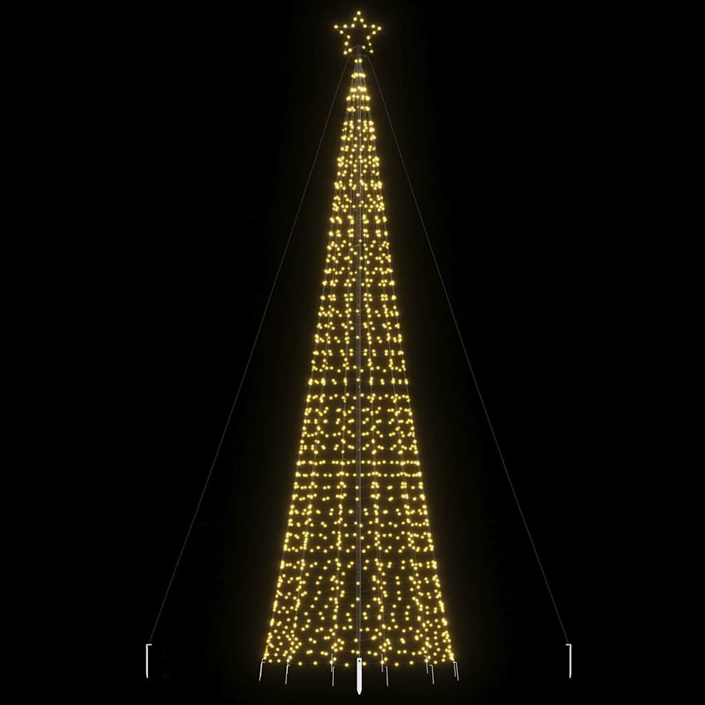 LED-kerstboom met spikes 1534 LEDs warm wit 500 cm is nu te koop bij PeponiXL, paradijselijk wonen!