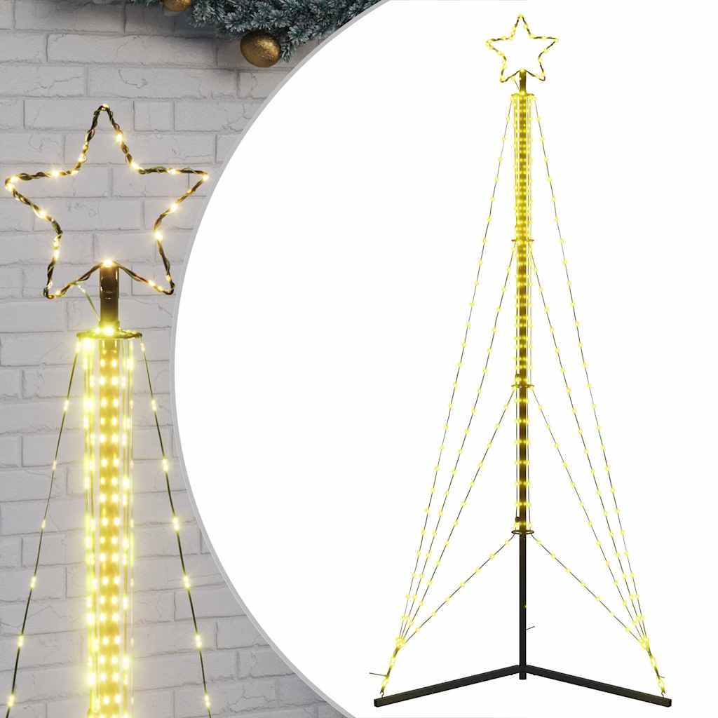 LED-kerstboom 483 LEDs warm wit 240 cm is nu te koop bij PeponiXL, paradijselijk wonen!