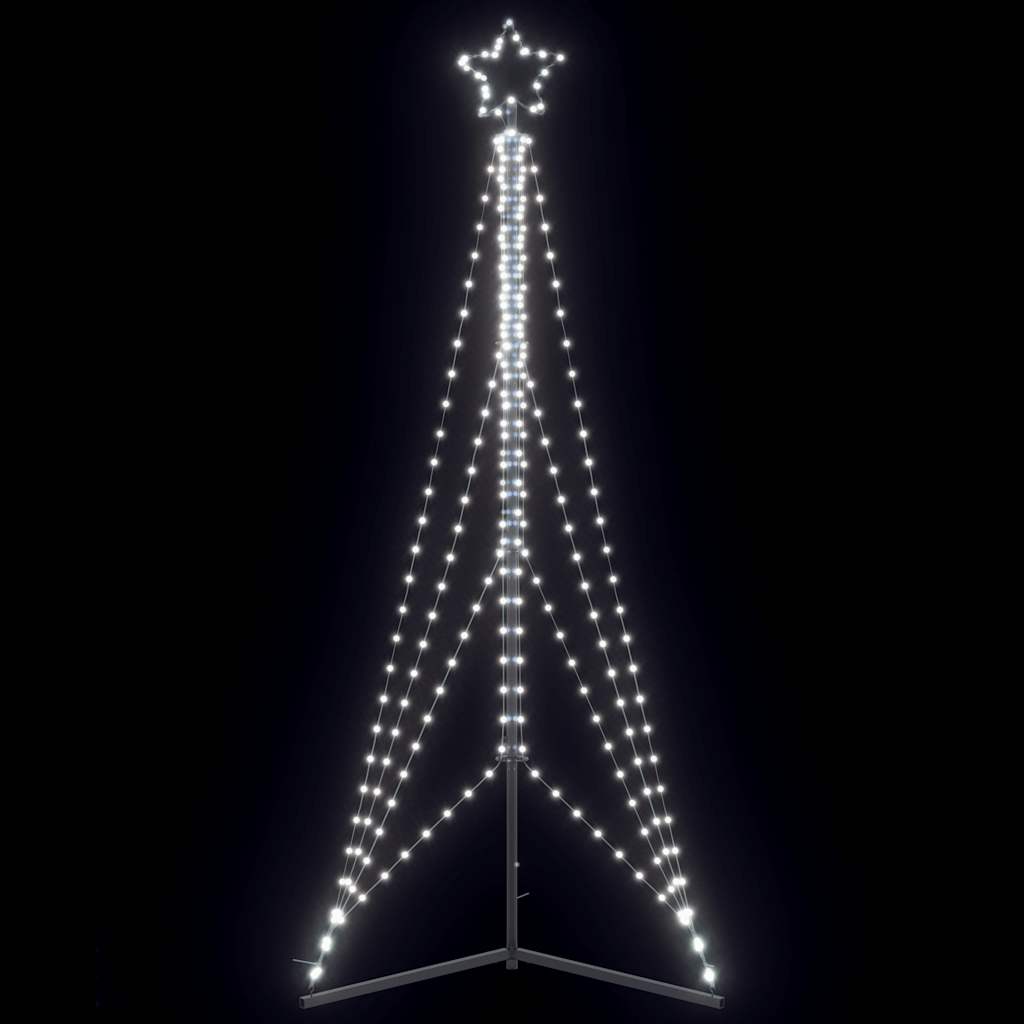 LED-kerstboom 483 LEDs koud wit 240 cm is nu te koop bij PeponiXL, paradijselijk wonen!