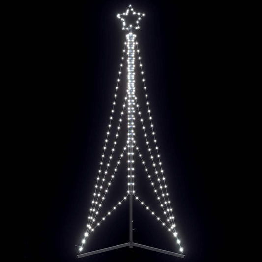LED-kerstboom 483 LEDs koud wit 240 cm is nu te koop bij PeponiXL, paradijselijk wonen!