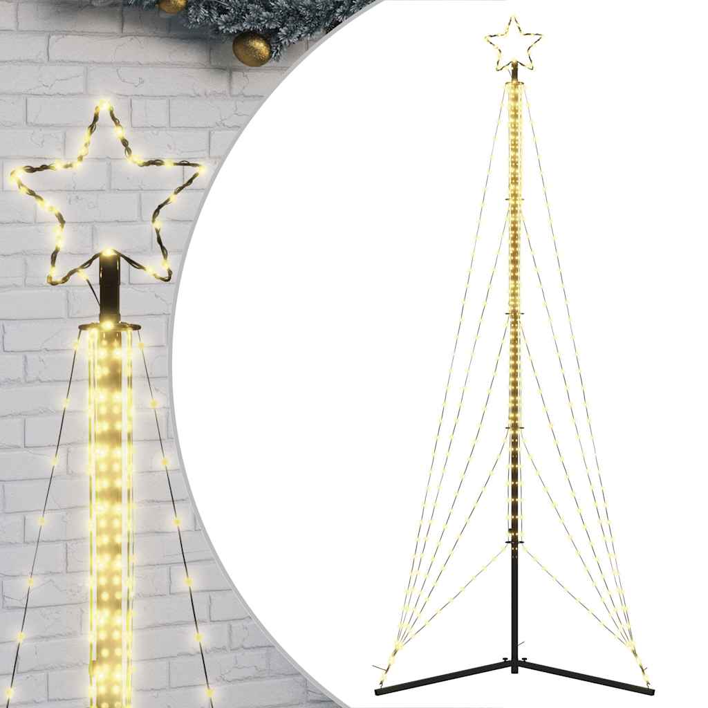 LED-kerstboom 525 LEDs warm wit 302 cm is nu te koop bij PeponiXL, paradijselijk wonen!