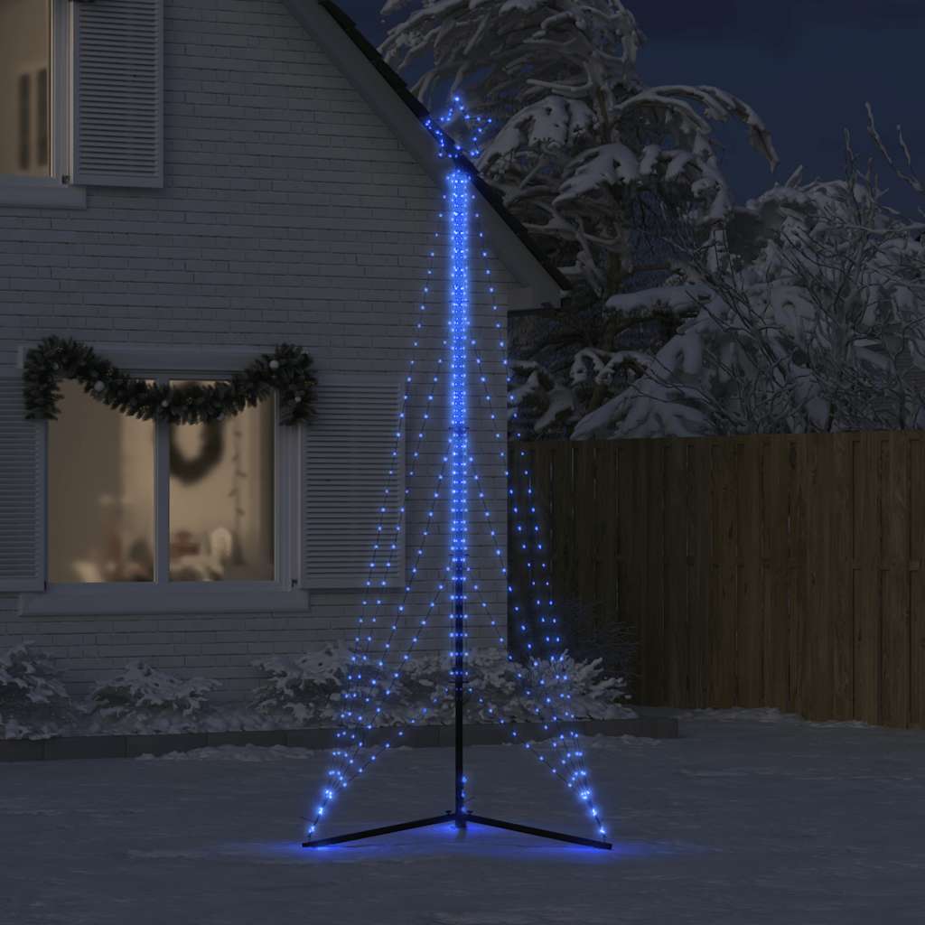 LED-kerstboom 525 LEDs 302 cm blauw is nu te koop bij PeponiXL, paradijselijk wonen!