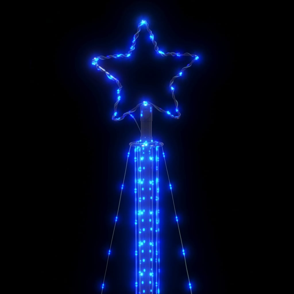 LED-kerstboom 525 LEDs 302 cm blauw is nu te koop bij PeponiXL, paradijselijk wonen!