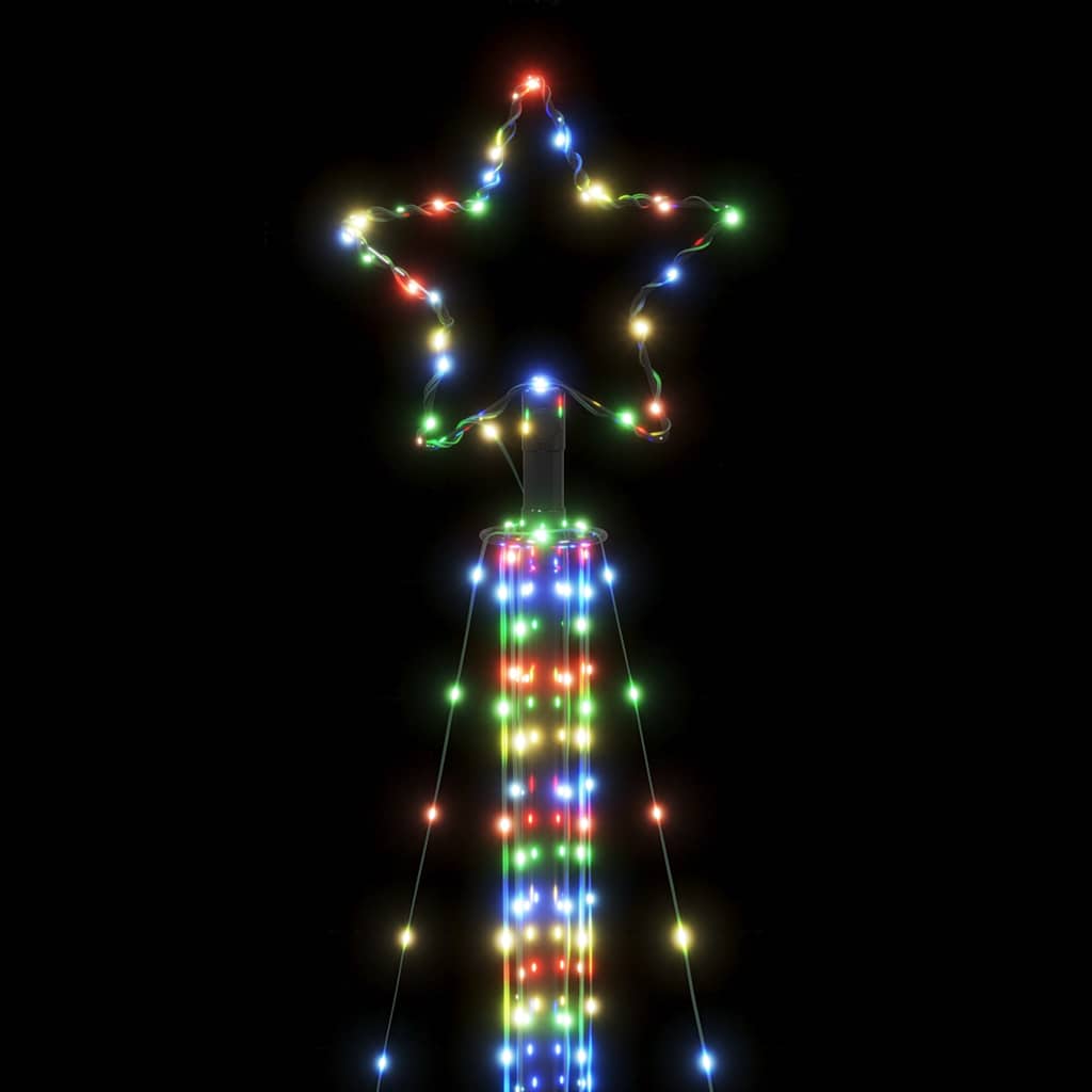 LED-kerstboom 525 LEDs kleurrijk 302 cm is nu te koop bij PeponiXL, paradijselijk wonen!