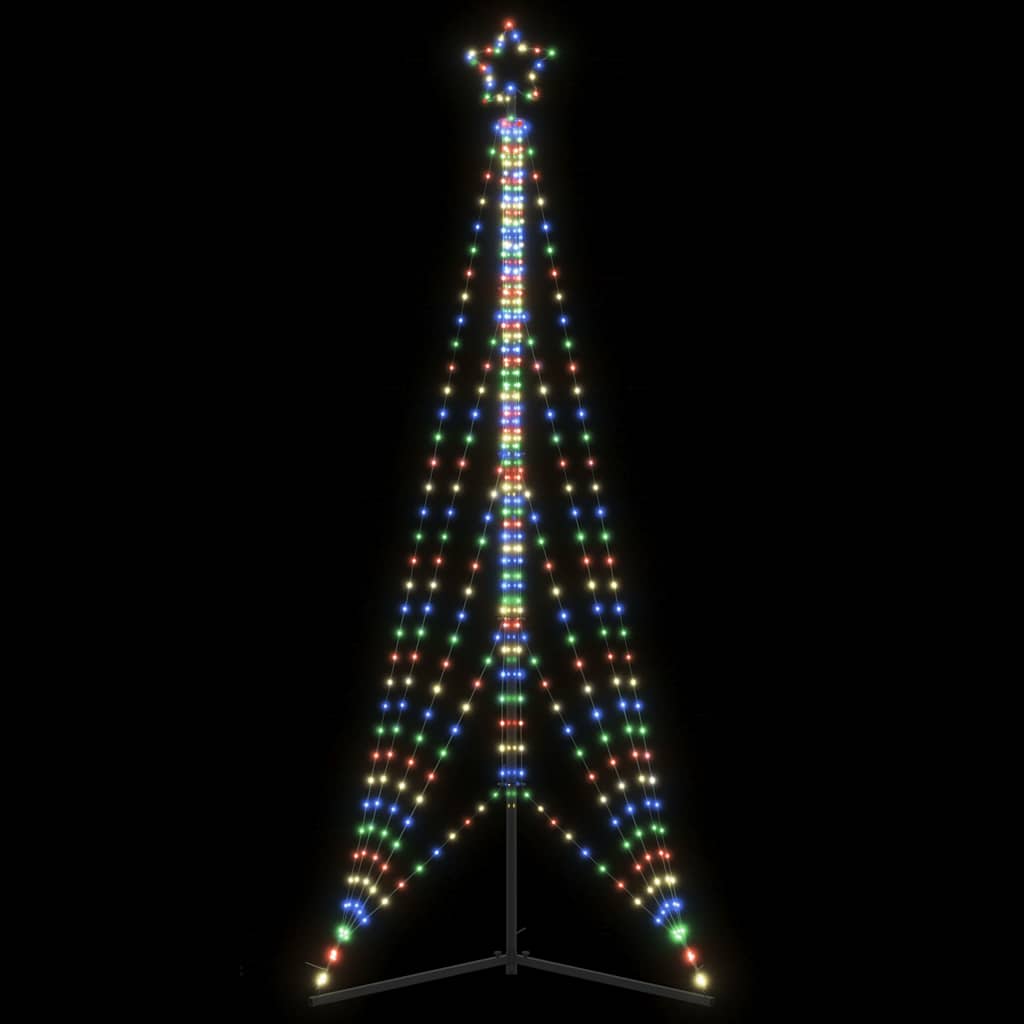 LED-kerstboom 525 LEDs kleurrijk 302 cm is nu te koop bij PeponiXL, paradijselijk wonen!