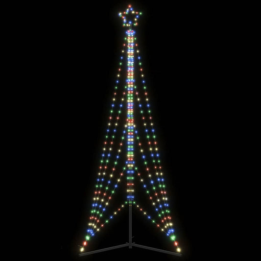 LED-kerstboom 525 LEDs kleurrijk 302 cm is nu te koop bij PeponiXL, paradijselijk wonen!