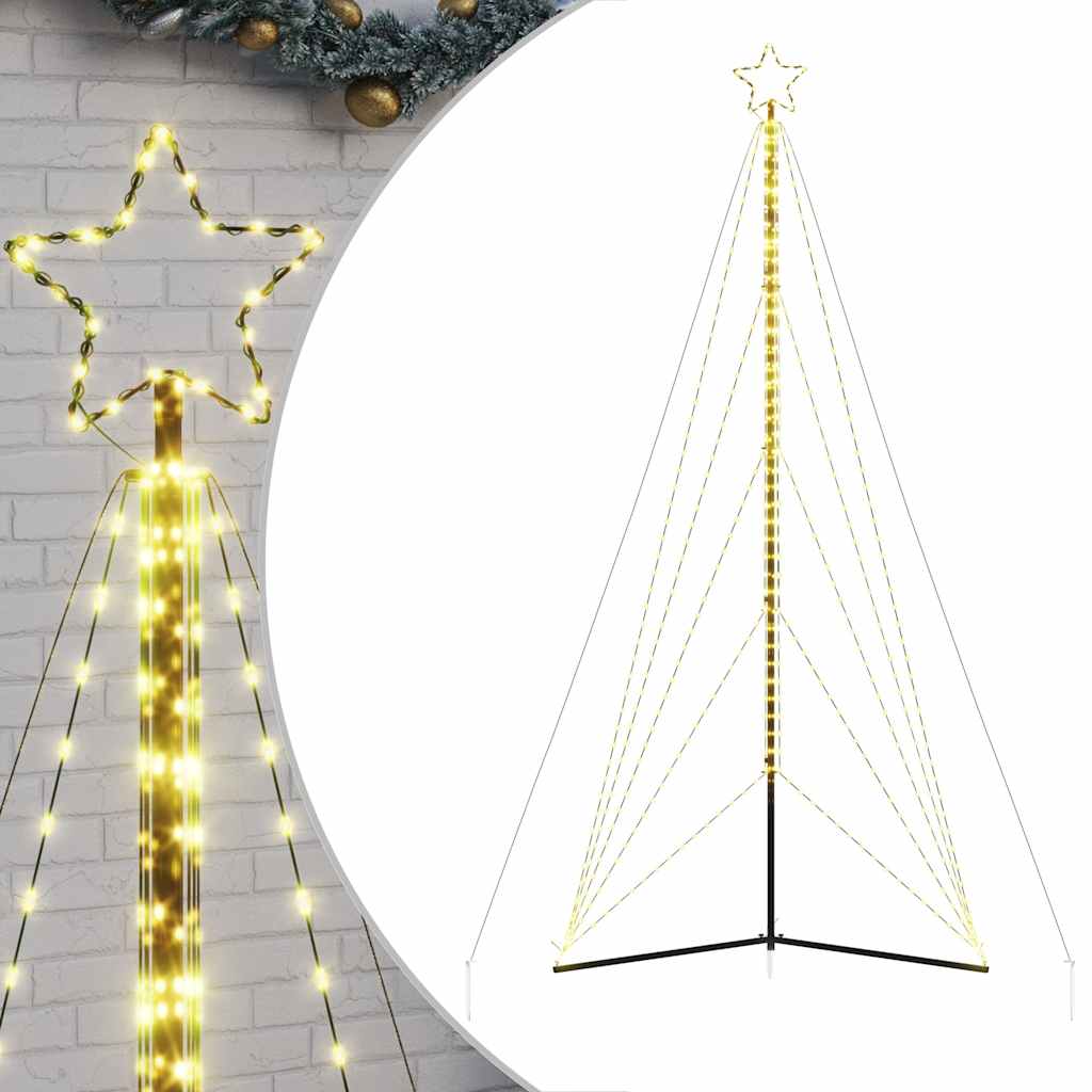 LED-kerstboom 615 LEDs warm wit 404,5 cm is nu te koop bij PeponiXL, paradijselijk wonen!